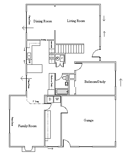 1st Floor Floorplan