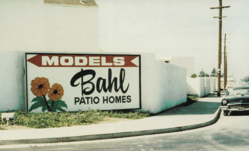 Model Home Sign