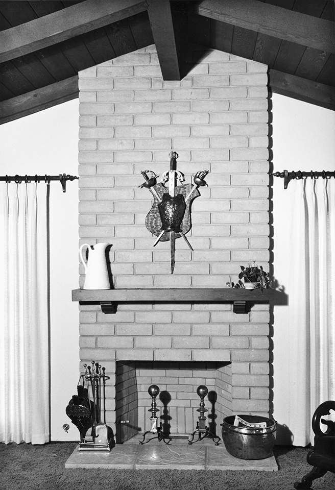 Brick Fireplace