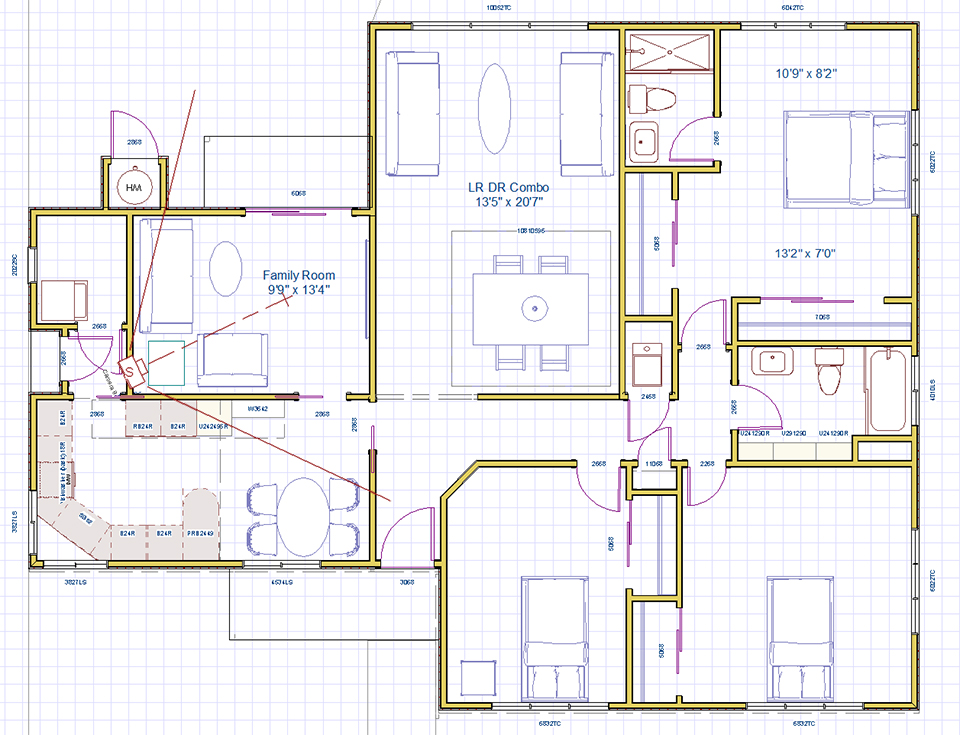 Render of Family Room